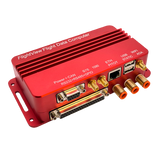 Falken FDC (Flight Data Computer) V3 in red on a transparent background.