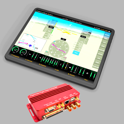 FlightView EFIS Lite Hardware Kit: Flight Data Computer (FDC) v3